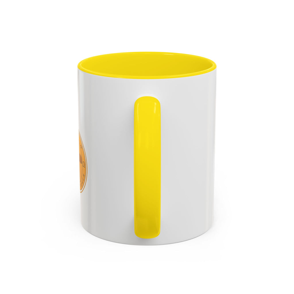 Christliche Kaffeetasse mit Kerzenmotiv - Goldenes Kreuz
