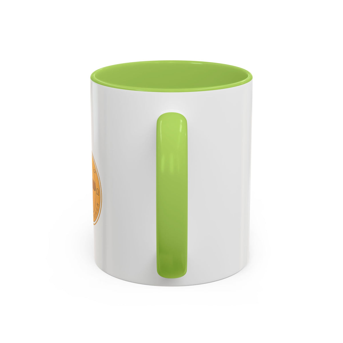 Christliche Kaffeetasse mit Kerzenmotiv - Goldenes Kreuz