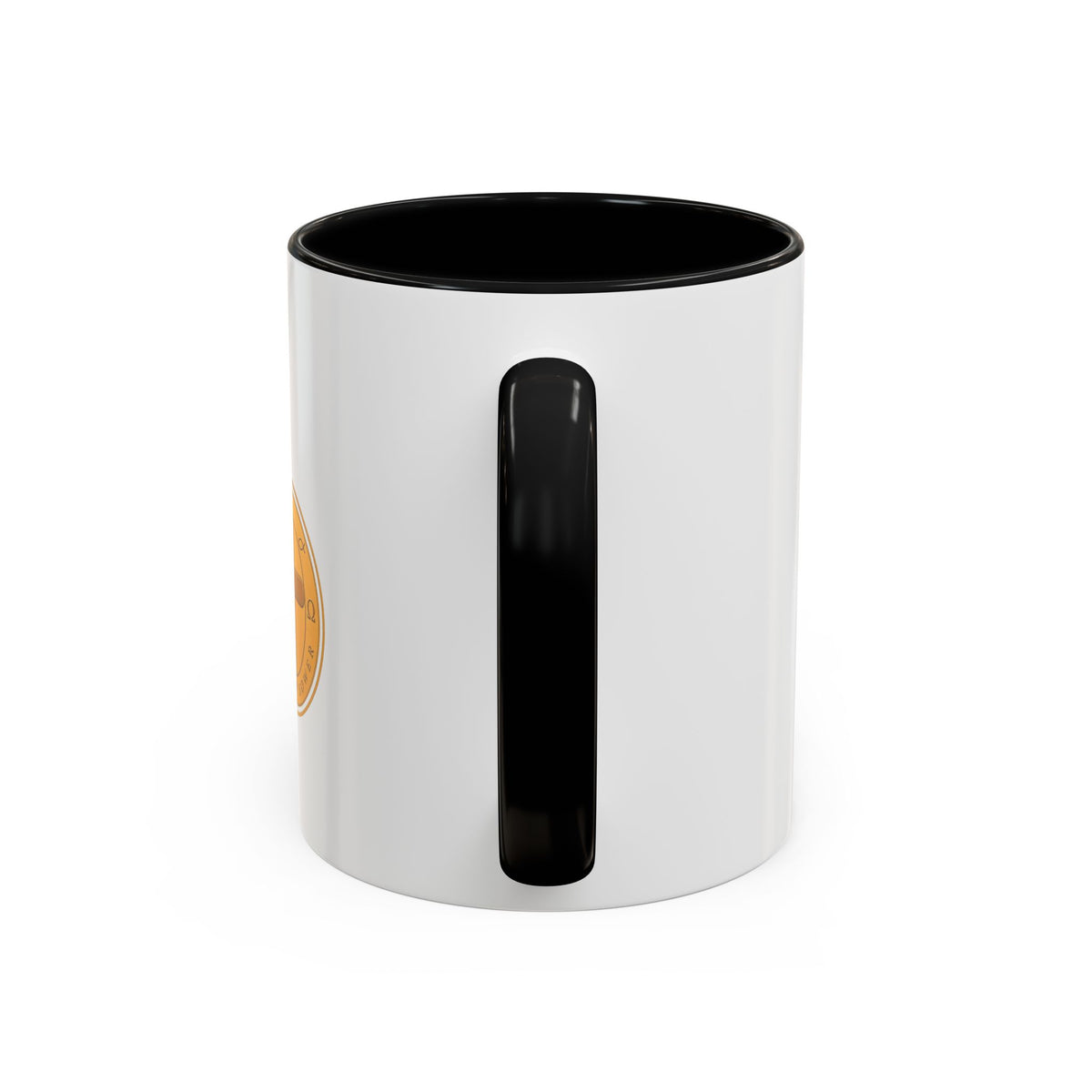 Christliche Kaffeetasse mit Kerzenmotiv - Goldenes Kreuz