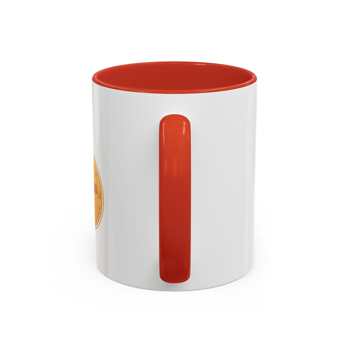 Christliche Kaffeetasse mit Kerzenmotiv - Goldenes Kreuz