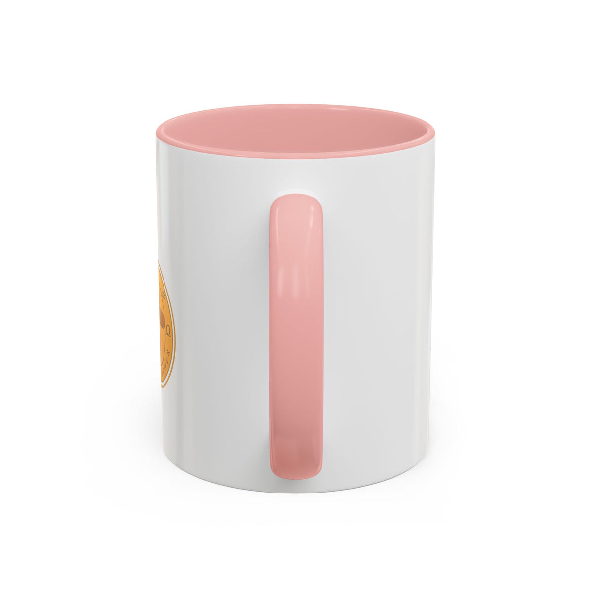 Christliche Kaffeetasse mit Kerzenmotiv - Goldenes Kreuz