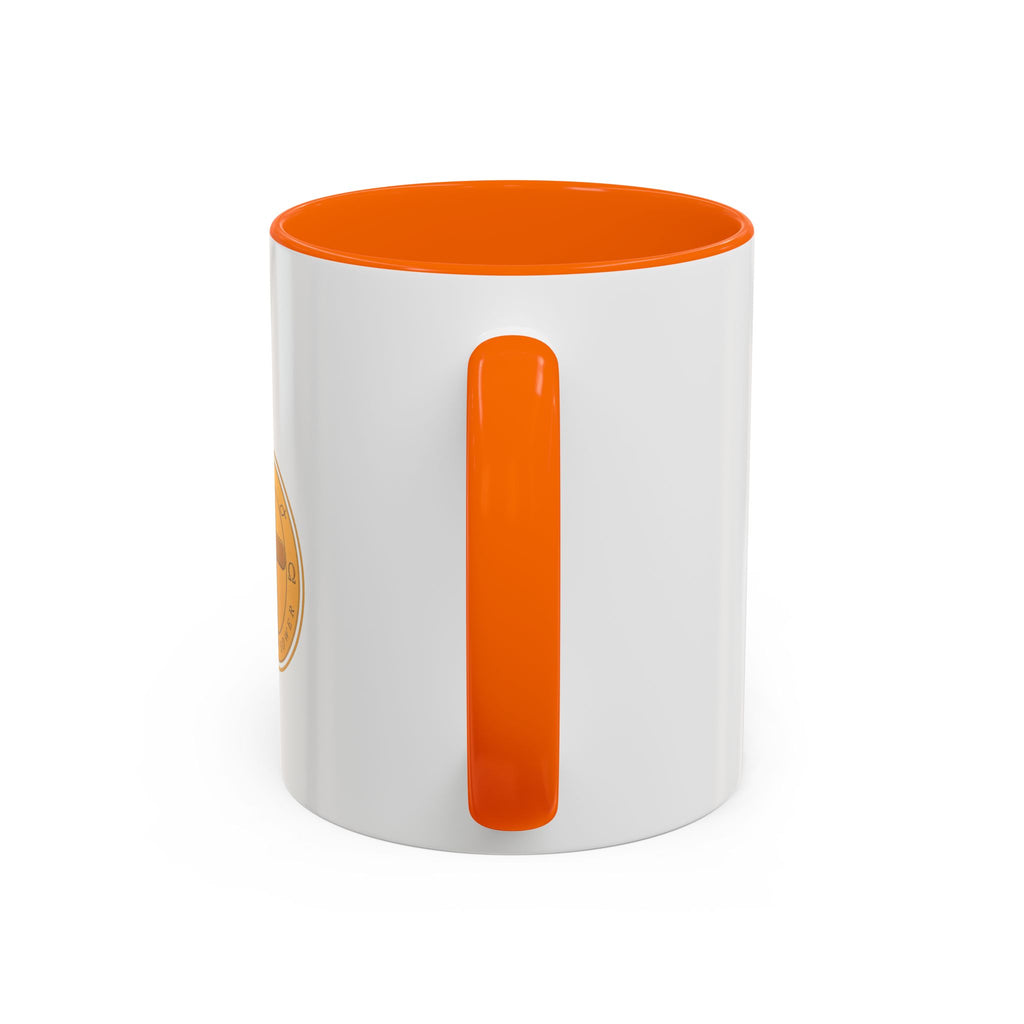 Christliche Kaffeetasse mit Kerzenmotiv - Goldenes Kreuz